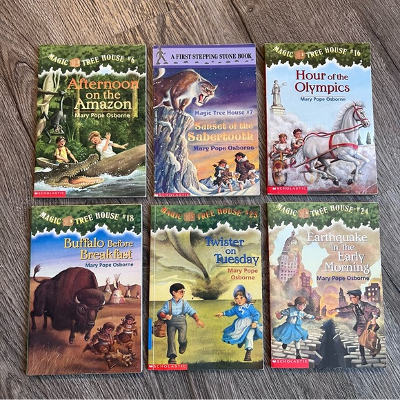 📚 Lot of 4 Magic Treehouse books!! - Picture 2 of 6